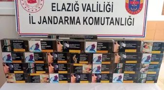 Elazığ'da Kaçak Sigara Operasyonu: 3 Gözaltı