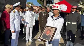 Emekli Deniz Yarbay İz Metin Son Yolculuğuna Uğurlandı