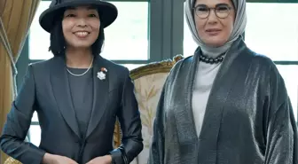 Emine Erdoğan, Japonya Altes Prensesi Mikasa ile görüştü