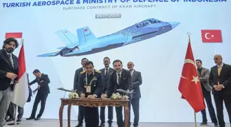 Endonezya'ya 48 adetlik KAAN uçağı satışında sözleşme imzalandı