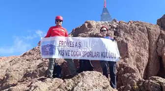 Erciyes'te İlk Zirve Tırmanışı Başarıyla Gerçekleştirildi