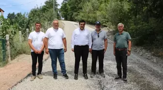 Sinop Erfelek'te Asfaltlama Çalışmaları Devam Ediyor