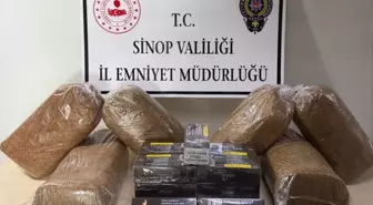 Erfelek'te Kaçak Tütün Operasyonu: 1 Gözaltı