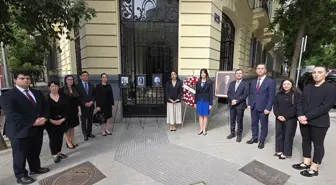 Ermeni terör örgütünün saldırısında katledilenler Madrid'de anıldı