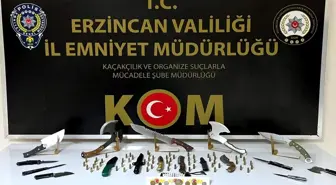 Erzincan'da Tarihi Eser Kaçakçılığı Operasyonu: 2 Gözaltı