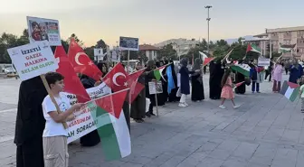Erzincan'da Filistin'e Destek Gösterisi