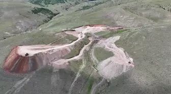 Erzurum'da 16 bin dekar arazinin sulanmasında kullanılacak 3 göletin yapımı sürüyor
