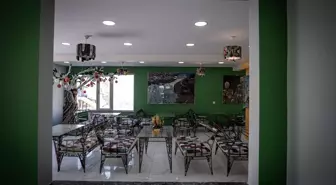 Erzurum'da belediye atölyelerinin atıklarıyla İklim ve Sıfır Atık Kafe kuruldu