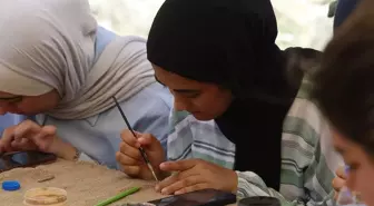 Filistinli Öğrenciler Erzurum Kültür Yolu Festivalinde Sanatla Buluştu