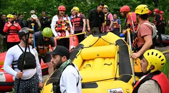 Erzurum'da Rafting Heyecanı