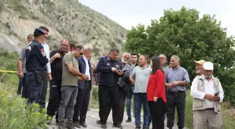 Erzurum'da Toprak Kayması Sonrası Jeoteknik Çalışmalar Başladı