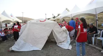 Genç Kızılay Erzurum'da Afetlere Hazırlanıyor