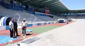 Erzurumspor FK, yeni sezonda rakiplerini hibrit çim zeminde karşılayacak