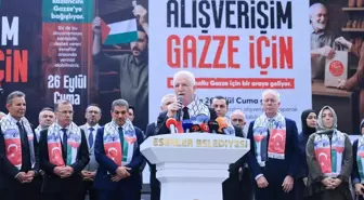 Esenler Esnafından Gazze İçin Büyük Destek