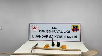 Eskişehir'de Kaçak Kazı ve Motosiklet Operasyonları