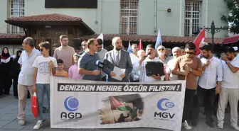 Eskişehir'de İsrail'in Gazze'ye yönelik saldırıları protesto edildi