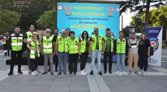 Eskişehir'de Motosiklet Kazalarına Dikkat Çekmek İçin Etkinlik Düzenlendi