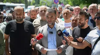 Eskişehir'de İşçiler Alacakları İçin Eylem Yaptı
