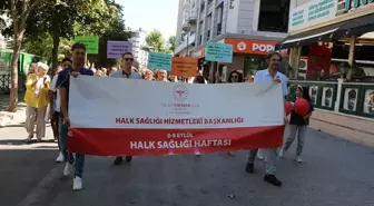 Eskişehir'de Sağlıklı Yaşam Yürüyüşü Düzenlendi