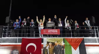 Eyüpsultan'da 'Filistin'e destek' mitingini düzenlendi