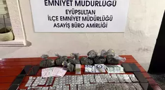 Eyüpsultan'da Uyuşturucu Operasyonu: 9 Gözaltı, 1 Tutuklama
