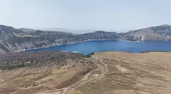Gazeteciler Nemrut Kalderası'nı Gezdi