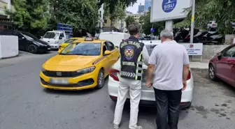 Fatih'te Yolcu Seçen Taksi Sürücüsüne Ceza