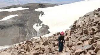 16 Yaşındaki Meryem Erkuş, Süphan Dağı'na Oyuncak Ayıcıklarla Tırmandı