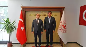 Fethiye Belediye Başkanı Alim Karaca, Yeni Kaymakamı Ziyaret Etti