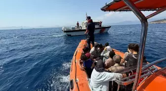 Fethiye'de 37 Düzensiz Göçmen Kurtarıldı
