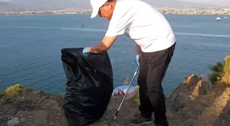 Fethiye'de Gönüllüler ile Çevre Temizliği Yapıldı
