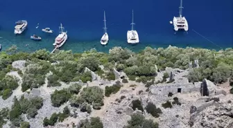 Fethiye'nin Gemiler Adası: Tarihi Kalıntılarla Dolup Taşan Bir Cennet