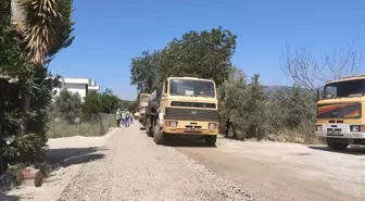 Fethiye'de Asfalt Serim Çalışmaları Başladı