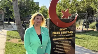 FETÖ'NÜN DARBE GİRİŞİMİNİN 9. YILI - 15 Temmuz'da şehit olan muhtarın eşi hayatını 2 çocuğuna adadı