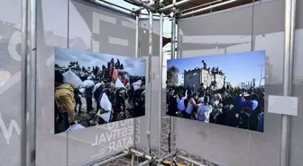Gazze'nin Varoluş Mücadelesi: Doha'da Açık Hava Fotoğraf Sergisi