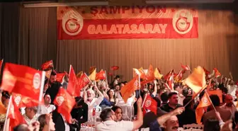 Galatasaray, 25. Şampiyonluk Gecesi'ni Konya'da Kutladı