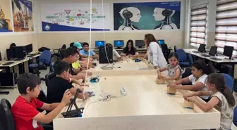 Gaziantep'te Çocuklara Robotik Kodlama Eğitimi