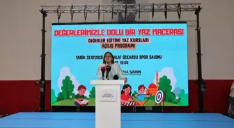 Gaziantep'te Değerler Eğitimi Yaz Okulları Açıldı