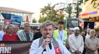 Gaziantep'te İsrail'in saldırıları protesto edildi
