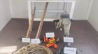 Gaziantep'te Kaçak Kazı Yapan 9 Şüpheli Yakalandı