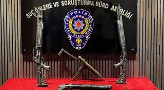 Gaziantep'te Kaçak Silah Operasyonu: 2 Gözaltı