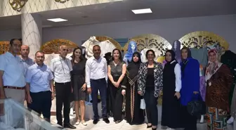 Gaziantep'te Kursiyerlerin El İşi Ürünleri Sergilendi