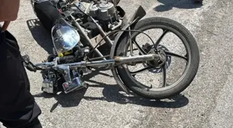 Gaziantep'te Otomobil ve Motosiklet Çarpıştı: İki Yaralı