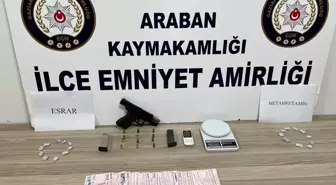 Gaziantep'te Ruhsatsız Silah ve Uyuşturucu Operasyonu: 1 Gözaltı