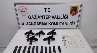 Gaziantep'te silah kaçakçılığı operasyonunda 2 zanlı tutuklandı