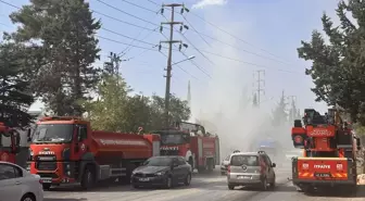 Gaziantep'te tekstil fabrikasında çıkan yangın söndürüldü