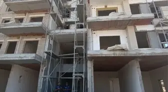 Gaziantep'te İnşaat İşçisi Düşerek Ağır Yaralandı