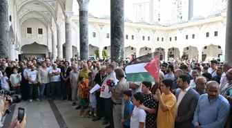 Gaziantep'te Filistin'e Destek İçin Dua Etme Etkinliği Düzenlendi