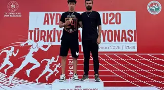 Furkan Kanlı Türkiye Atletizm Şampiyonu Oldu