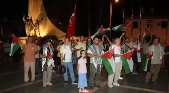 Alanya'da İsrail'in Gazze'de Gazetecilere Yönelik Saldırılarına Protesto